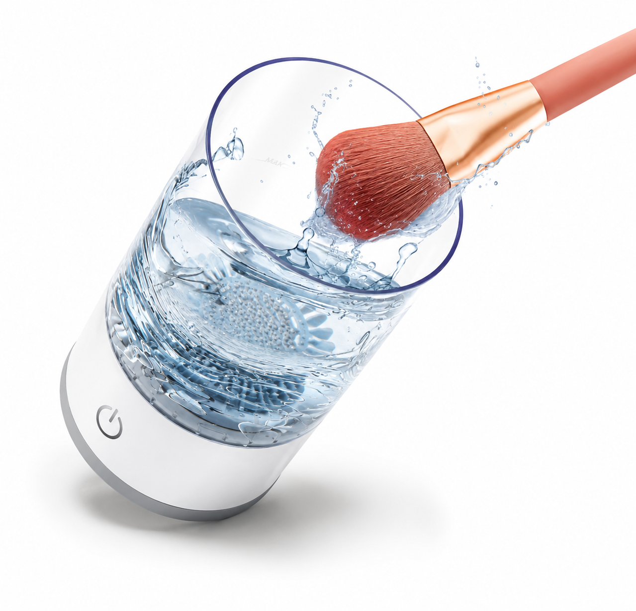 Powered Makeup Brush Cleaner