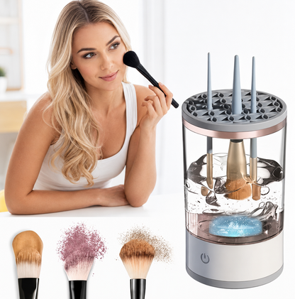 Powered Makeup Brush Cleaner