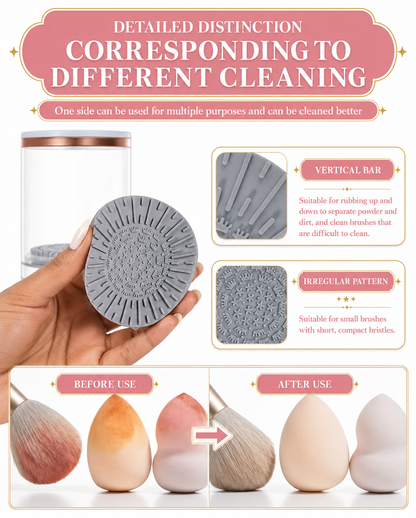 Powered Makeup Brush Cleaner