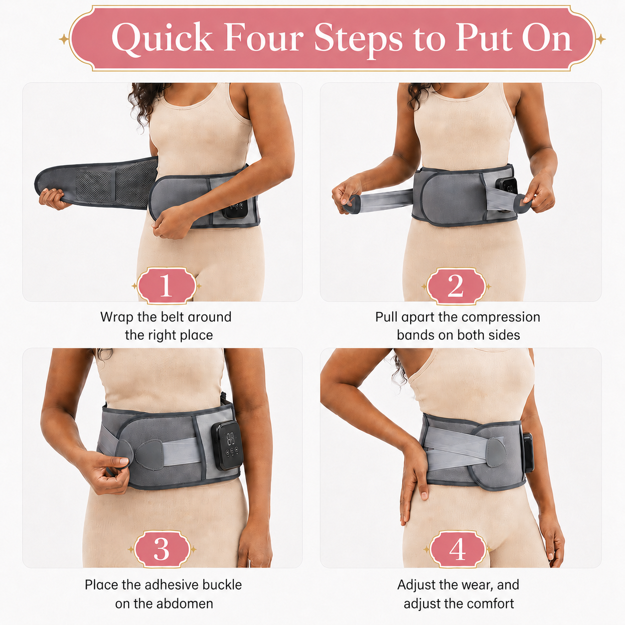 Pain Relief Heated Belt