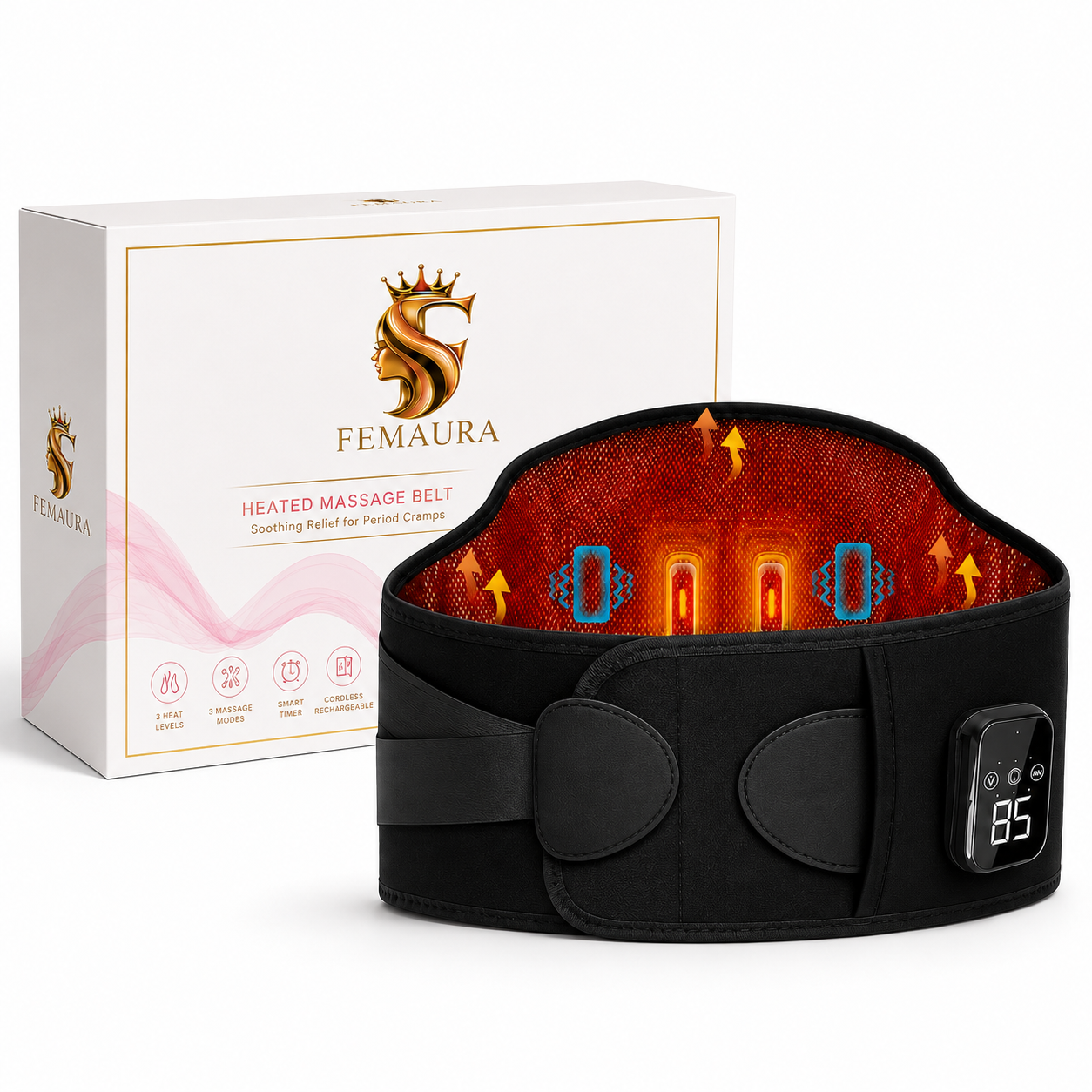 Pain Relief Heated Belt