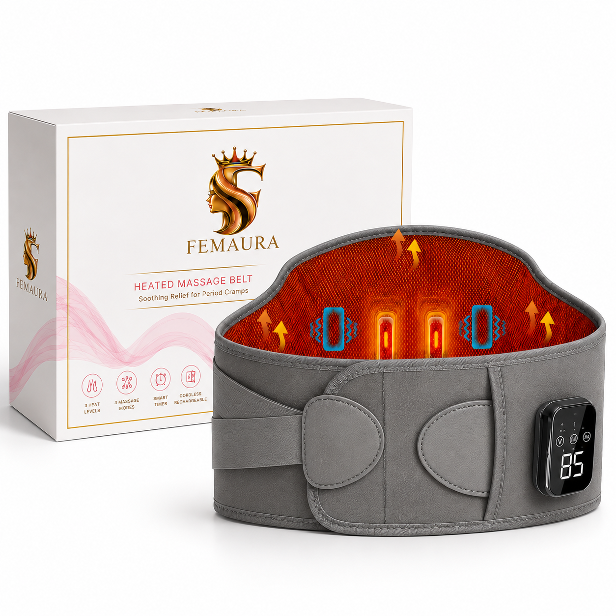 Pain Relief Heated Belt