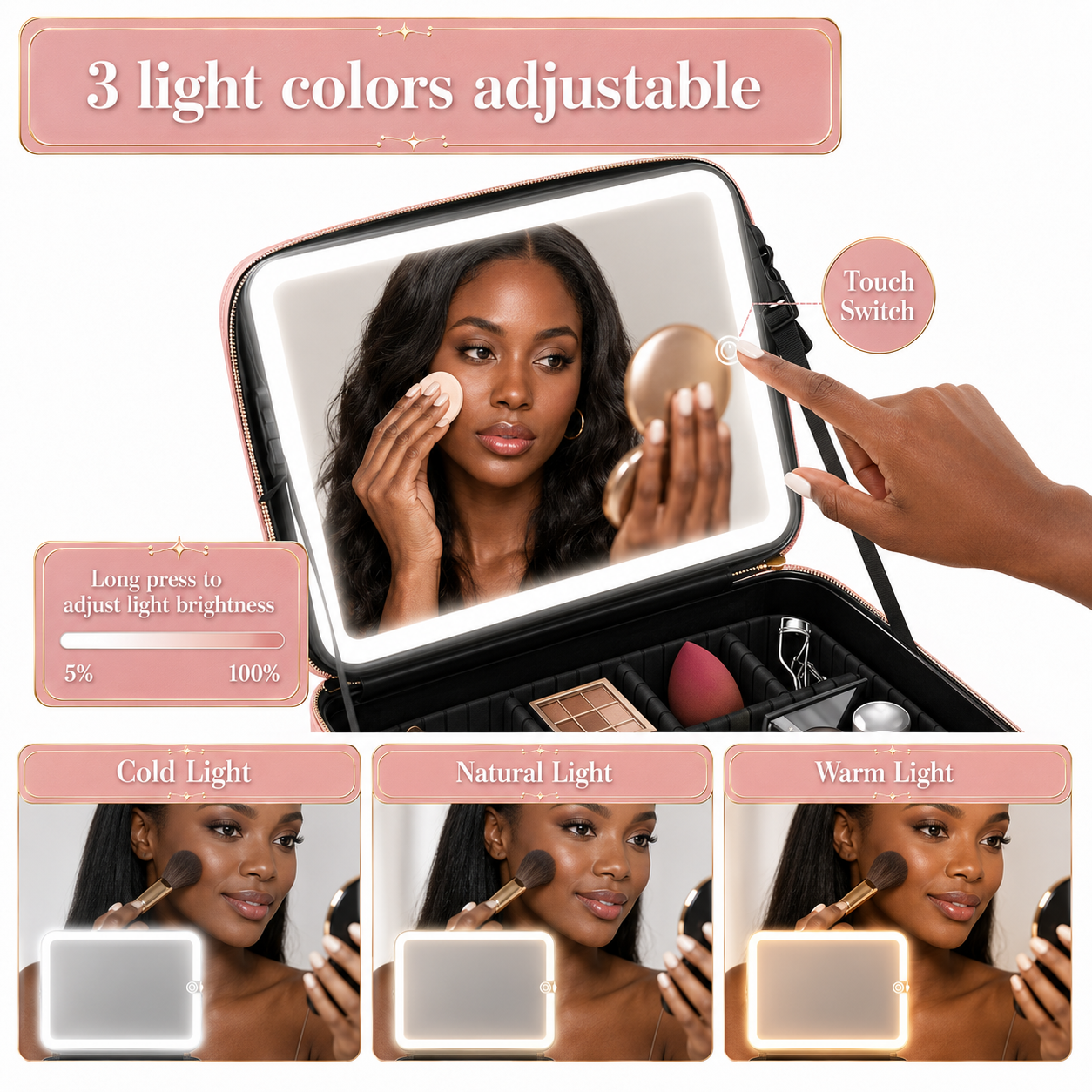 Ready To Go Makeup Case